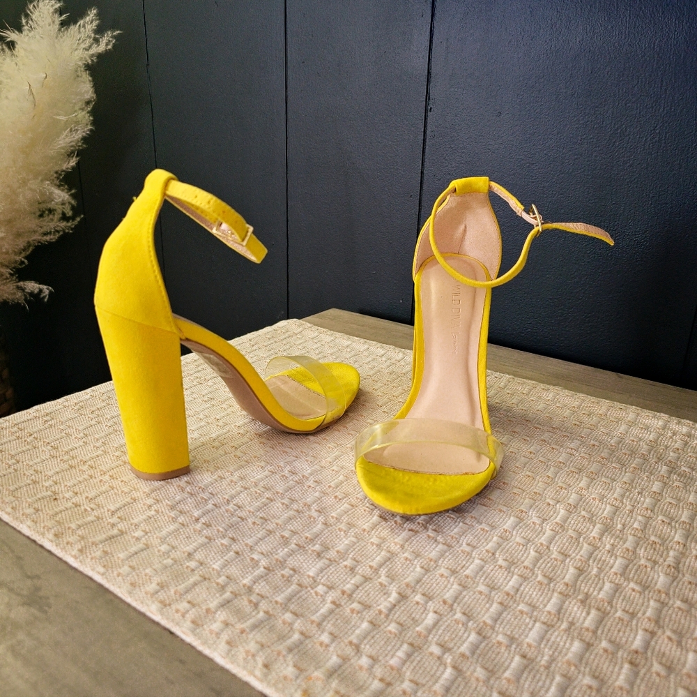 Yellow heels